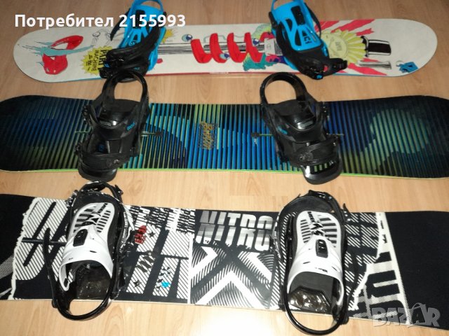 Сноуборд дъски с автомати - snowboard Nitro, Capita, Burton, снимка 9 - Зимни спортове - 43942208