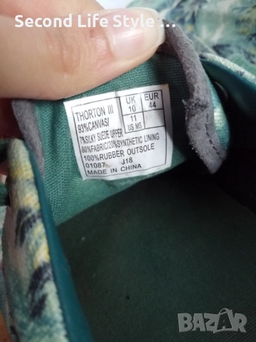 Polo Ralph Lauren Thorton III оригинални мъжки обувки гуменки номер 44, снимка 8 - Ежедневни обувки - 52878526