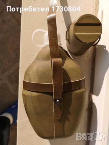 Немска военна манерка - ГДР - нова, снимка 4 - Антикварни и старинни предмети - 35331166