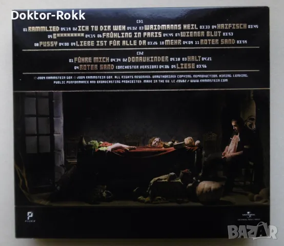 Rammstein - Liebe Ist Fur Alle Da (2 CD) 2009, снимка 4 - CD дискове - 49106371