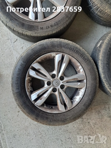 Оригинални джанти за Хюндай- 17 цола 5х114.3, снимка 7 - Гуми и джанти - 52580273