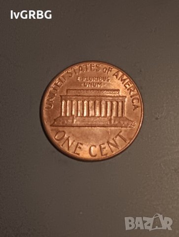 1 цент САЩ 1985 Линкълн , снимка 3 - Нумизматика и бонистика - 43537309