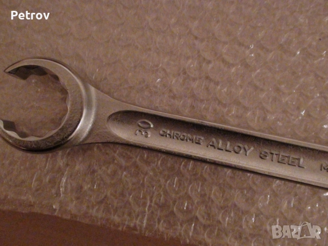 STAHLWILLE - OPEN RING 24 - MADE IN GERMANY - ЧИСТО НОВ ПРОФЕСИОНАЛЕН Ключ 30 x 32 mm / CHROME ALLOY, снимка 4 - Ключове - 51790767