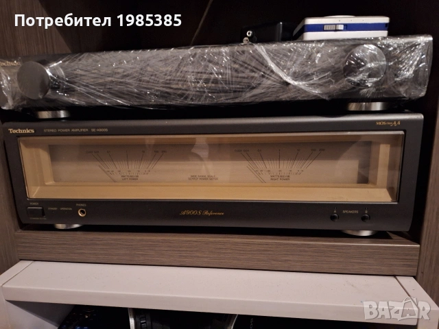 Продавам предусилвател и крайно стъпало TECHNICS.800/SA900S., снимка 3 - Ресийвъри, усилватели, смесителни пултове - 53170712