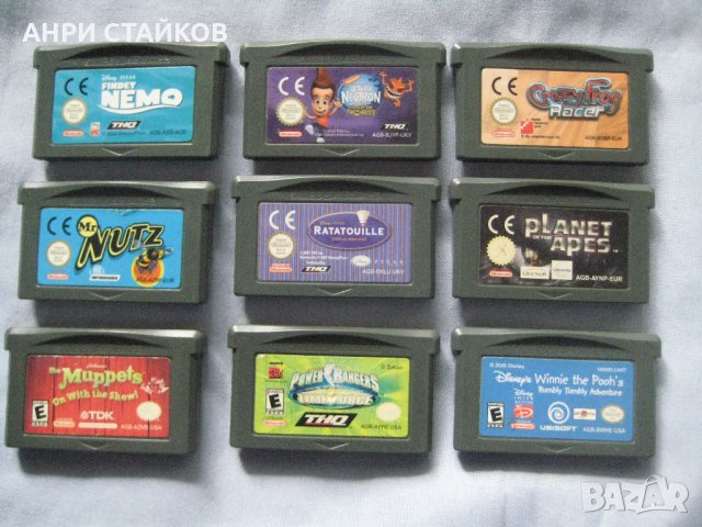 Продавам игри за Nintendo GBA SP и Gameboy, снимка 7 - Nintendo конзоли - 11010466