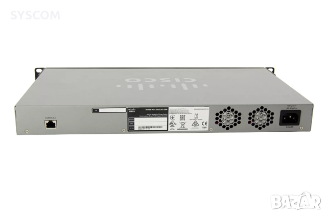 POE Суич Cisco SG220-26P с проблем, снимка 3 - Суичове - 51981310