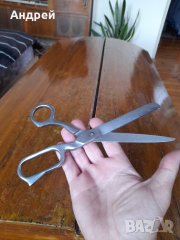 Стара шивашка ножица,ножици #2, снимка 4 - Други ценни предмети - 43732377