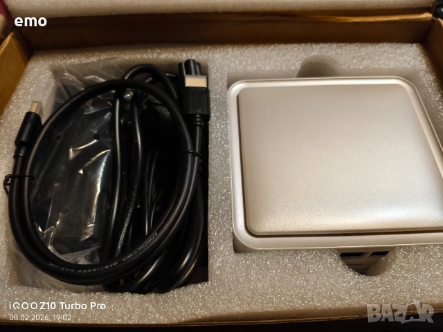 Мини компютър 99% нов, снимка 2 - За дома - 53428524