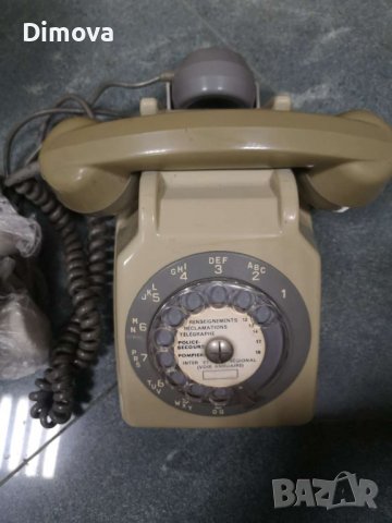 Телефон Socotel ptt s63 телефон с въртящо се избиране от 80-те години 