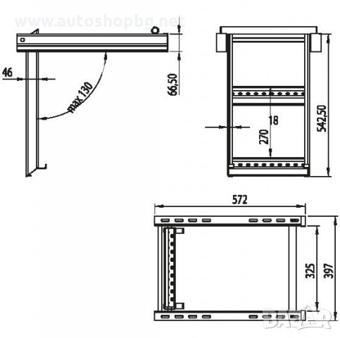 Сгъваема стълба за ремарке с 2 стъпала, снимка 2 - Ремаркета - 32498992