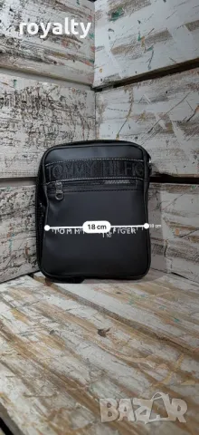 Tommy Hilfiger черна мъжка чанта , снимка 2 - Чанти - 50250061
