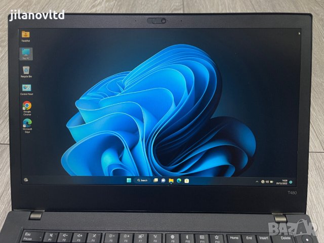 Лаптоп Lenovo T480 I5-7300U 8GB 256GB SSD 14.0 FHD Windows 10 / 11, снимка 3 - Лаптопи за работа - 40544786