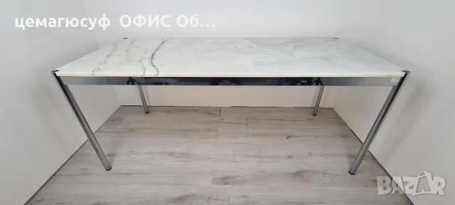 Бюро от марката на USM Haller класическа мраморна маса за офис или дома обзавеждане , снимка 9 - Бюра - 48472531