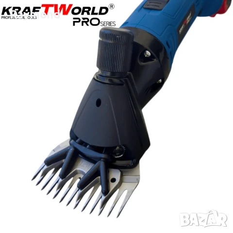 Акумулаторна машинка за подстригване на животни KraftWorld с 2 батерии, снимка 2 - Други инструменти - 51027165