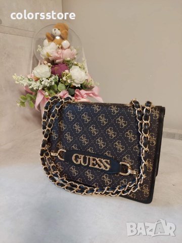 Кафява чанта Guess код Eg 102, снимка 4 - Чанти - 34454448