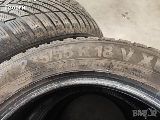 2бр.зимни гуми 235/55/18 Semperit, снимка 3 - Гуми и джанти - 52749955
