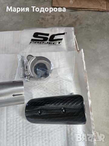 Оригинален ауспух SC Project за Кавазаки Z400 2019-2020г., снимка 5 - Части - 53245435
