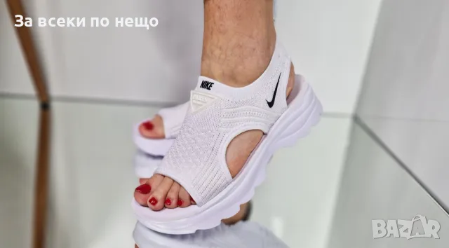 Nike Дамски Бели Сандали Найк Код P594, снимка 7 - Сандали - 50427701