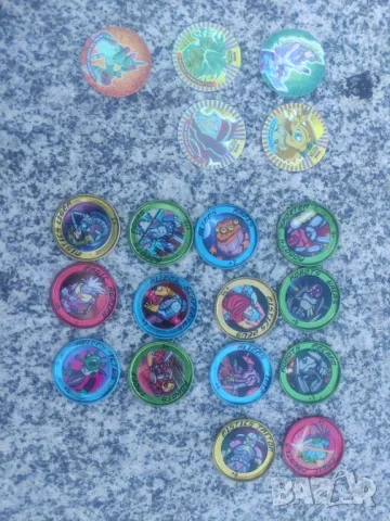 Продавам тазота tazos mister pops и Yu GI OH