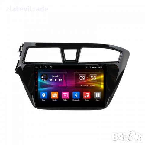 HYUNDAI I20 2014-2018 - 9'' Навигация Андроид Мултимедия, 9194