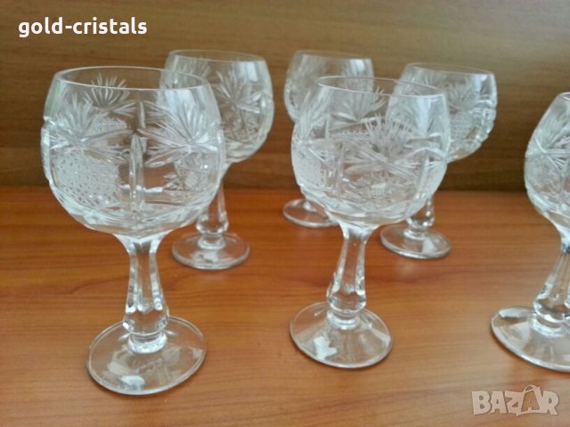 кристални чаши , снимка 14 - Антикварни и старинни предмети - 27480219