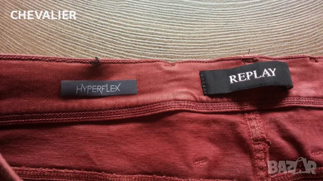 REPLAY M914Y.000.8366197 HYPERFLEX SLIM FIT JEANS размер 31/34 еластични дънки 15-65, снимка 13 - Дънки - 48406039