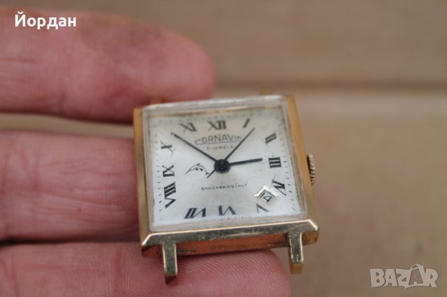СССР мъжки часовник ''Cornavin'' 21 камъка, снимка 2 - Мъжки - 43240997