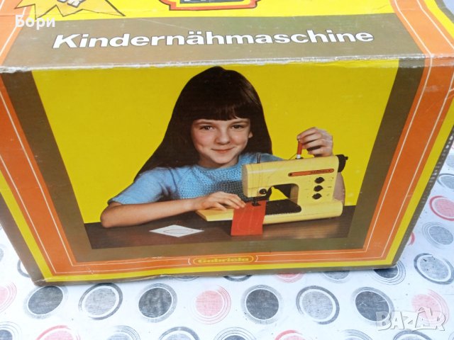 PIKO GABRIELA детска шевна машина ГДР, снимка 3 - Други ценни предмети - 39318774