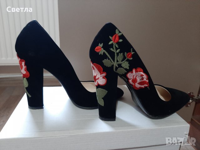 Обувки Мегияс, снимка 1 - Дамски обувки на ток - 27959421