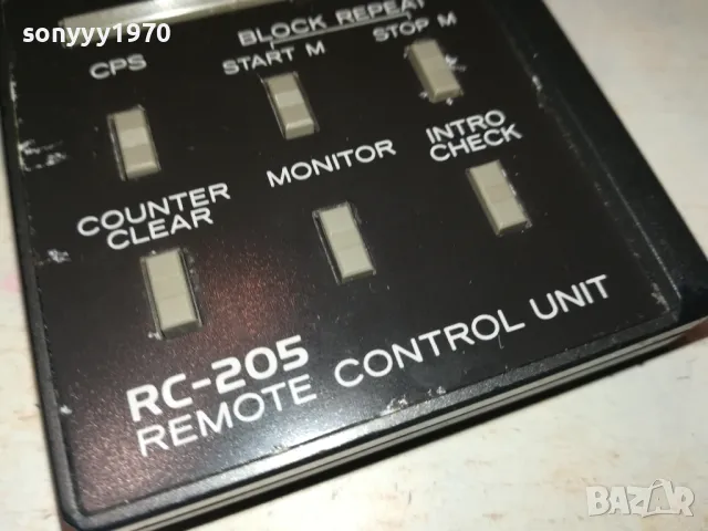 заявено!!! TEAC RC-205 REMOTE CONTROL-MADE IN JAPAN-ВНОС SWISS 0501251908, снимка 5 - Други - 48560744