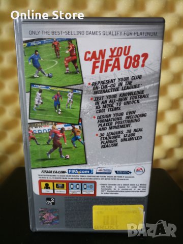 Fifa 08 - Игра за PSP, снимка 2 - PlayStation конзоли - 28676333