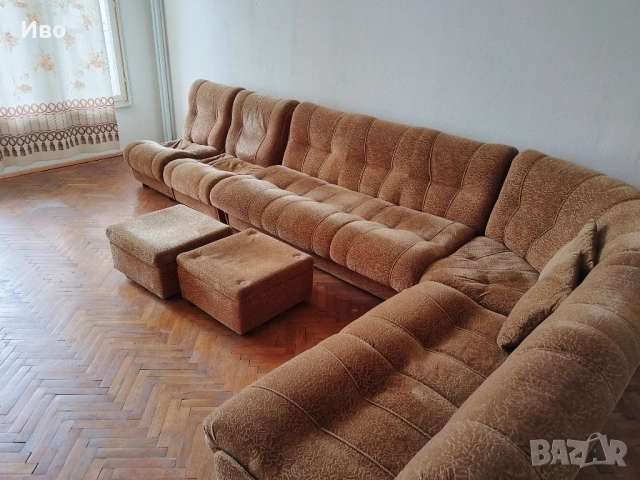 Продава се холна гарнитура, снимка 4 - Дивани и мека мебел - 52076443