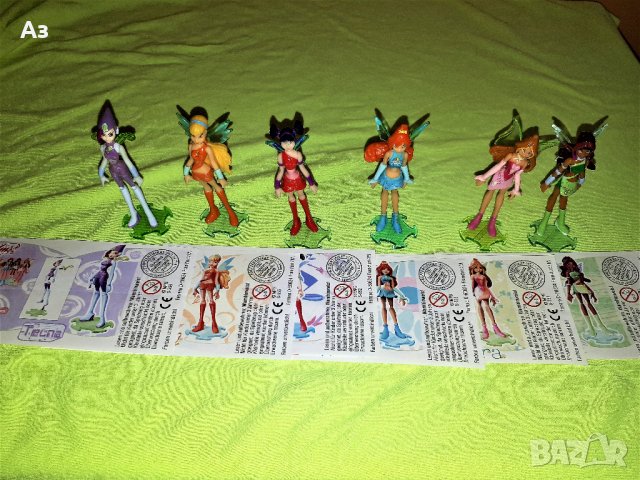 Киндер серия Уинкс Клуб D Германия Kinder WINX CLUB D 2006