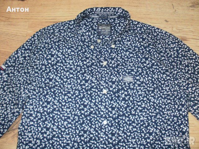 SUYPERDRY нова мъжка оригинална памук М/L, снимка 2 - Ризи - 35234743