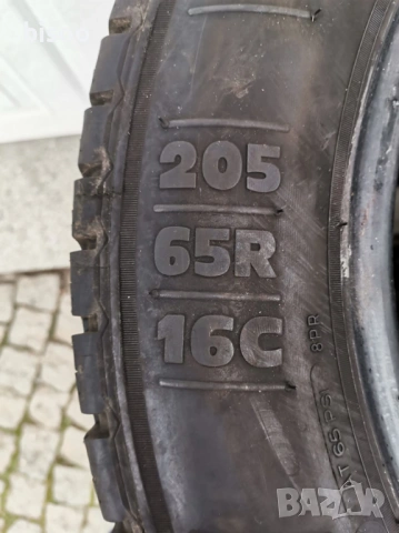 4бр БУСОВИ гуми KLEBER TRANSPRO 205/65/16С , снимка 4 - Гуми и джанти - 53525327