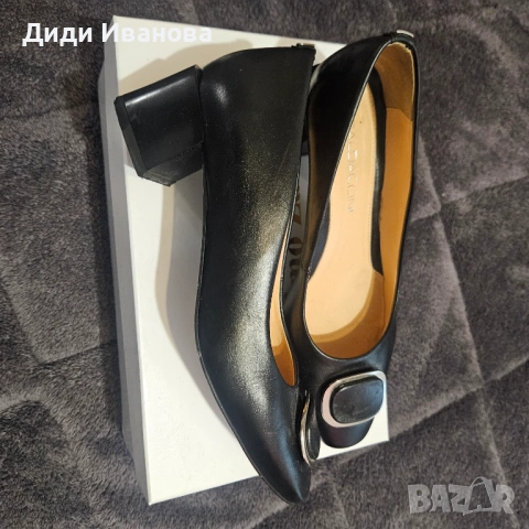 Дамски обувки естествена кожа , снимка 2 - Дамски обувки на ток - 53505066
