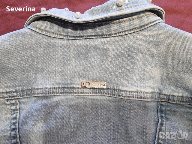 Twinset Simona Barbieri*Дънкено яке за 8 год., снимка 6 - Детски якета и елеци - 44924580