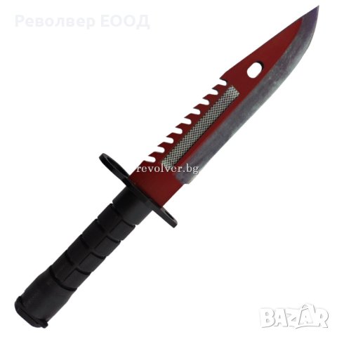 Нож за оцеляване Wartech M-9 Bayonet Red Allert, снимка 2 - Ножове - 43988236