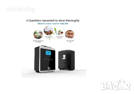 ANIMABG Многофункционален йонизатор за вода с титаниеви плочи, PH10.5-3.5, 12000 литра на филтър, снимка 8 - Друга електроника - 43840174