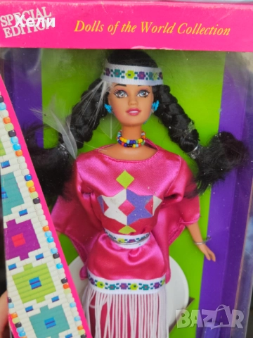 Нови ретро кукли Барби Barbie Teresa Native Am​erican 1993-1994, снимка 10 - Кукли - 52676366