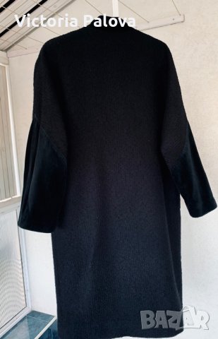 Дизайнерско палто кокон, снимка 8 - Палта, манта - 38275871