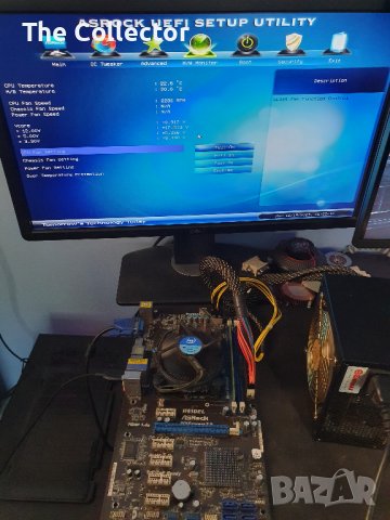 Asrock H61DEL 1155, снимка 6 - Дънни платки - 43486049