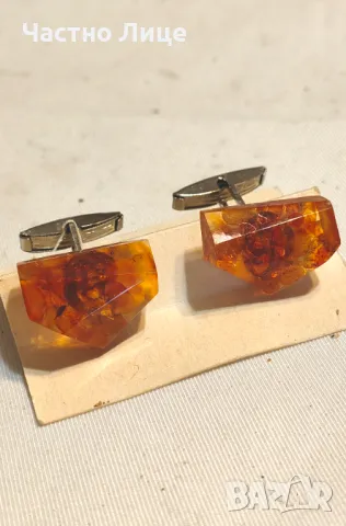 Оригинални Руски Соц СССР Кехлибарени Бутонели 1970те г, снимка 2 - Антикварни и старинни предмети - 48202798