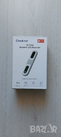 Checkme ER1-LW 24-часов динамичен ЕКГ рекордер (Холтер) с AI анализ и OLED дисплей