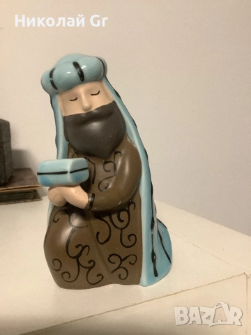 Фигурка порцелан  височина 10 см Мюсюлманин, снимка 4 - Други - 52617464