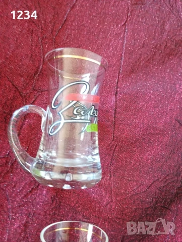 Ретро ракиени чашки -Загорка, снимка 1