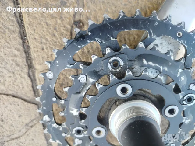 Курбел със средно движение за велосипед колело Shimano deore xt , снимка 3 - Части за велосипеди - 48152887