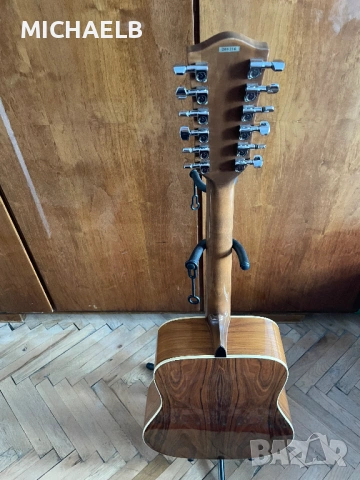 Продавам 12 струнна оригинална акустична китара Höfner, снимка 7 - Китари - 53562171