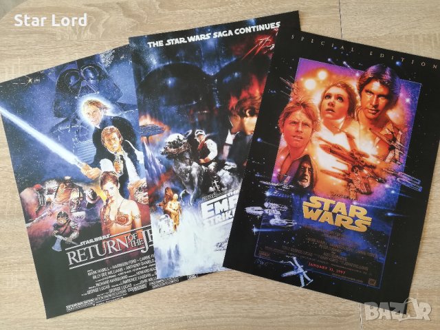 Плакати Star Wars и IMAX плакати - 2 размера