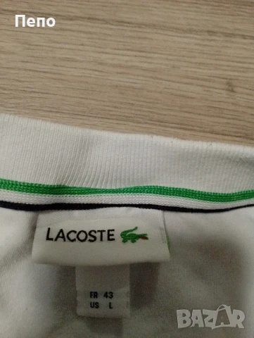 Тениска Lakoste, снимка 2 - Тениски - 51240502